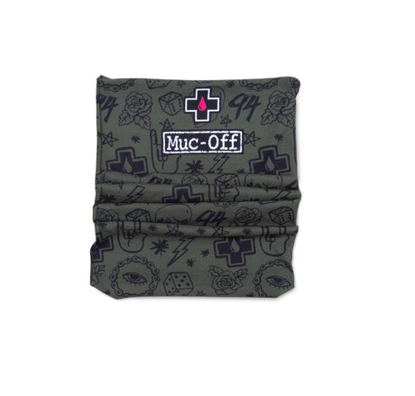 Braga de cuello muc-off punk verde verde