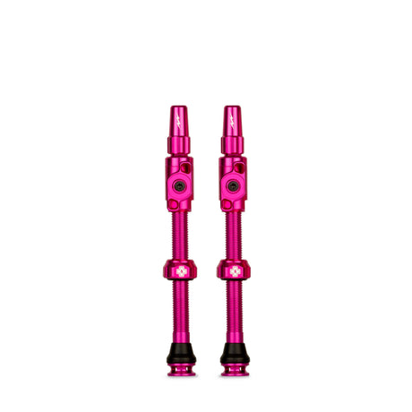 Válvula tubeless muc-off big bore lite xlarge rosa válvula presta francesa 60mm