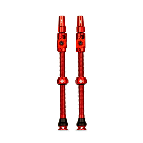 Válvula tubeless muc-off big bore lite xxxlarge roja válvula presta francesa 80mm