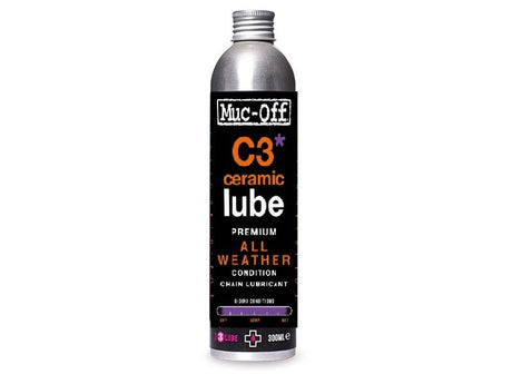 Aceite para cadena Muc-off c3 lubricante para todo clima cerámico 300ml