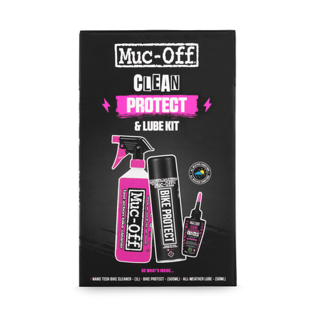 Kit de protección para limpieza de bicicletas y lubricante para todo tipo de clima.