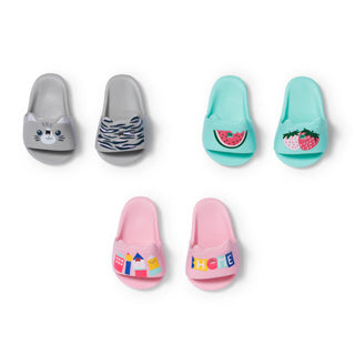 Pantuflas bebe born 3 surtidos 43cm | 2 piezas