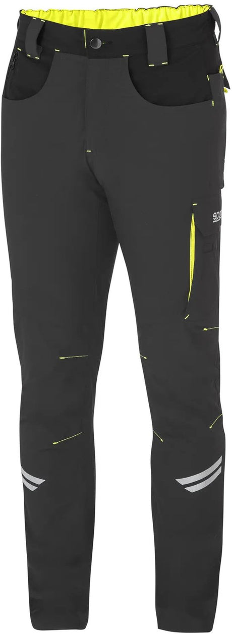 Pantalón de trabajo Sparco tech light kansas - negro - verde