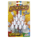 Mini juego de bolos Grafix - 12 piezas.