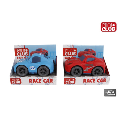 Mini club de carreras de coches de fricción 14,5 cm.