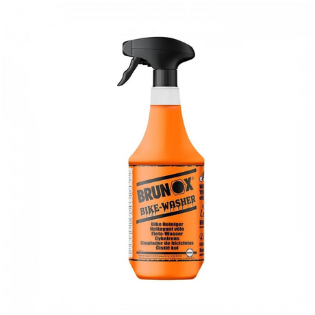 Arandela de bicicleta Brunox 1L. Limpiador de bicicletas biodegradable. También se puede usar en bicicletas electrónicas