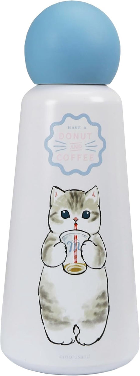 Botella para beber Blue Sky Studios - Botella de agua de acero de 400 ml con estampado de gatos.