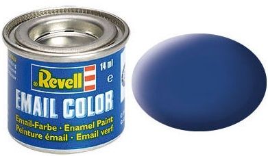 Pintura Revell para maquetas de construcción número 65 azul mate