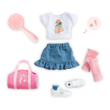 Conjunto romántico para niñas Corolle.