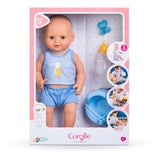Corolle mon grand poupon muñeco bebiendo pis paul, 36cm