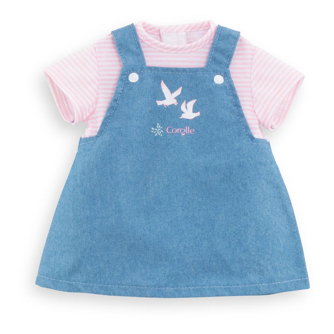 Vestido de muñecas Corolle Mon Poupon a rayas, 30 cm