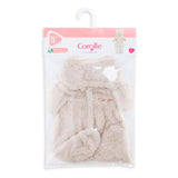 Traje de oso muñeca Corolle - ropa para muñeca bebé 36 cm - suave y lindo.