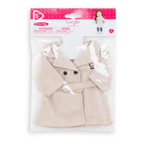 Corolle ma - abrigo de muñeca beige