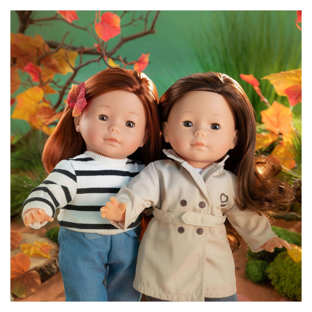 Corolle ma - abrigo de muñeca beige