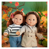 Corolle ma - abrigo de muñeca beige