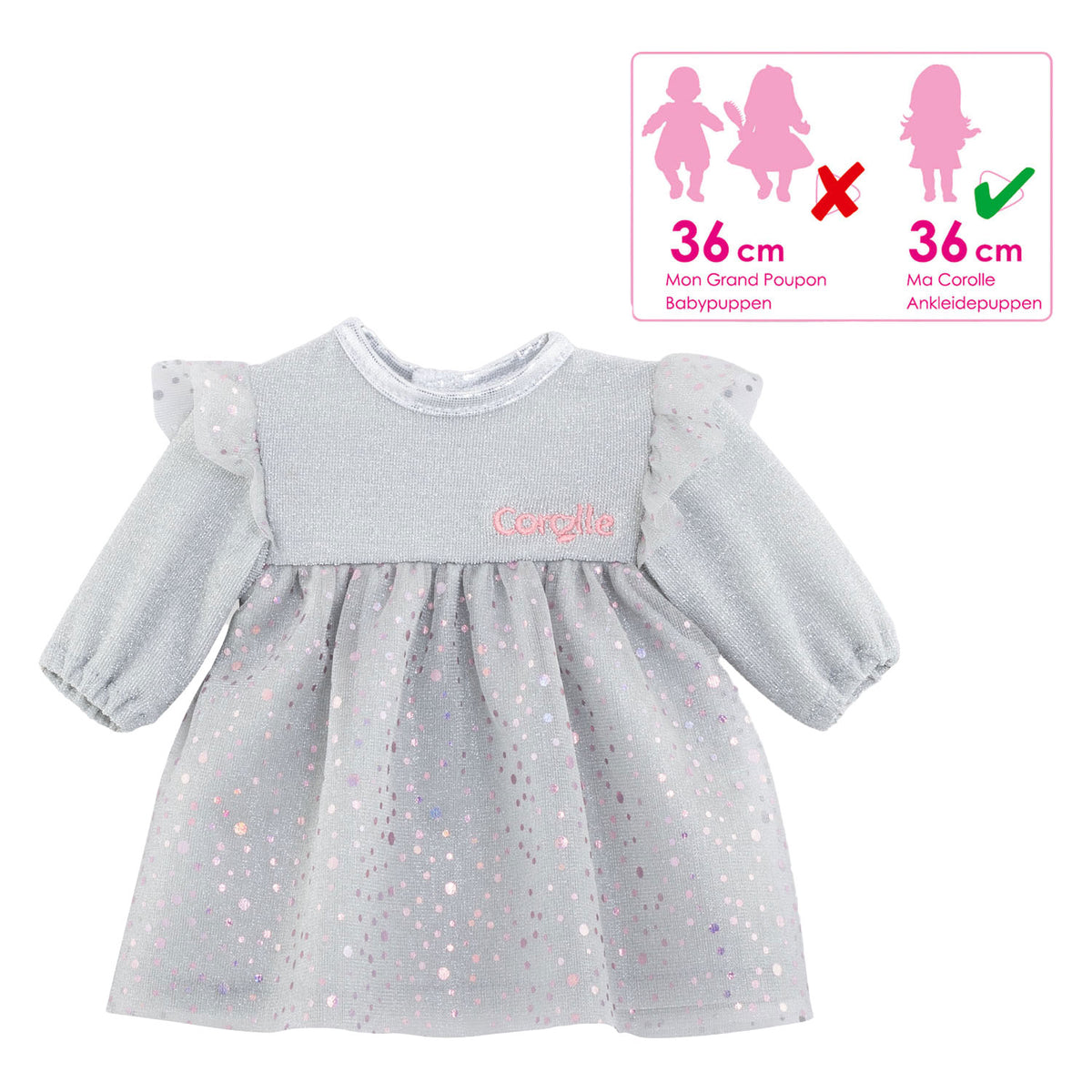 Vestido de muñecas de Corolle Ma Mágico
