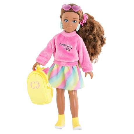 Corolle niña - ropa para muñecas conjunto vestidor fluorescente