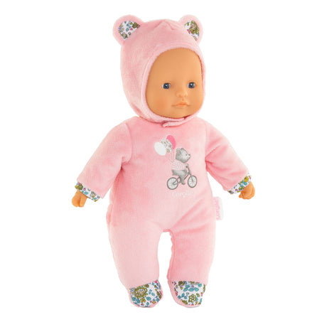 Corolle mon doudou muñeca bebé corazón dulce osito rosa, 30 cm