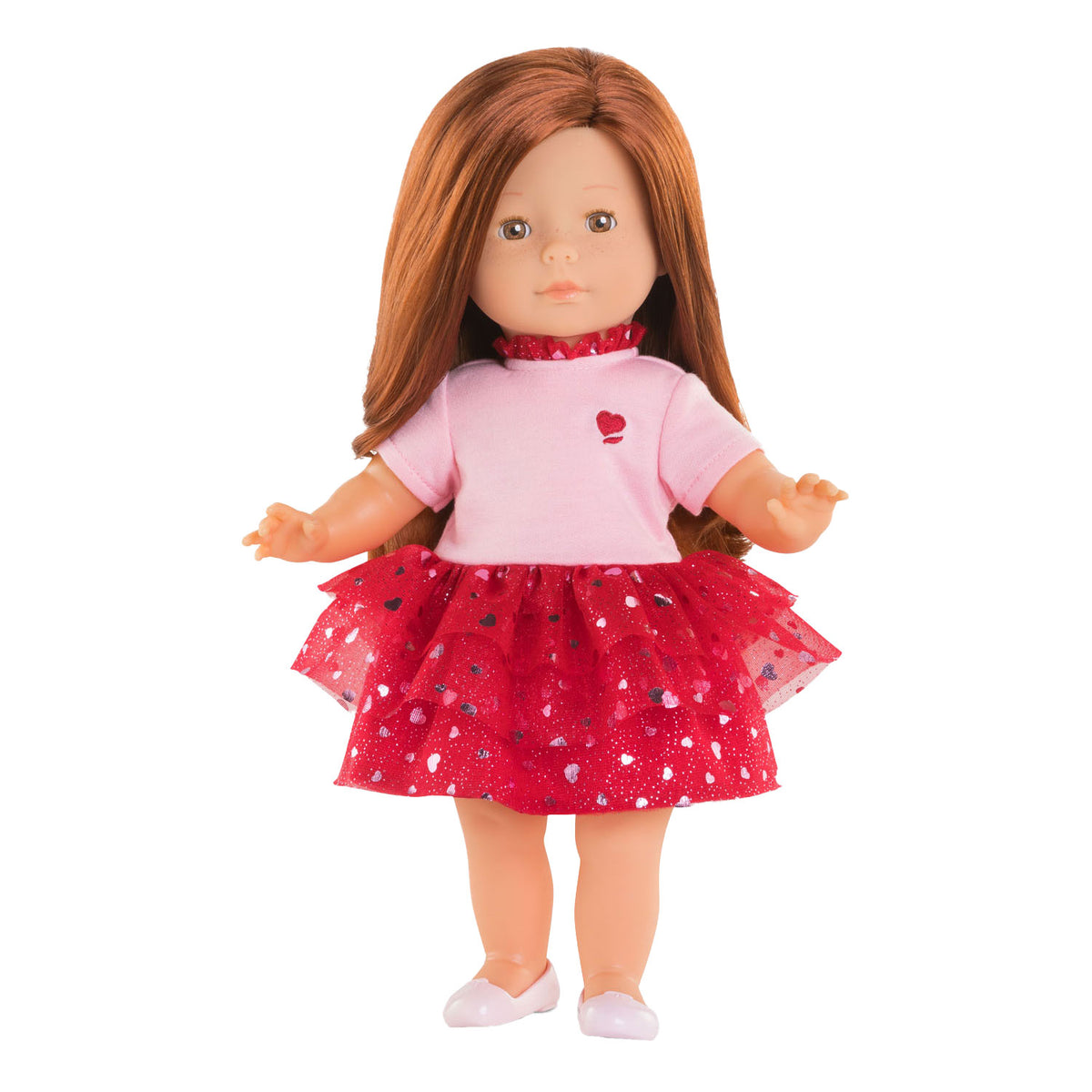 Vestido Corolle ma con corazones, 36cm