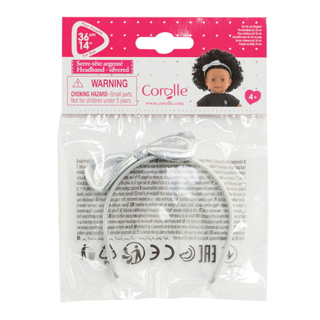 Corolle ma Band de cabello con plata de arco, 36 cm