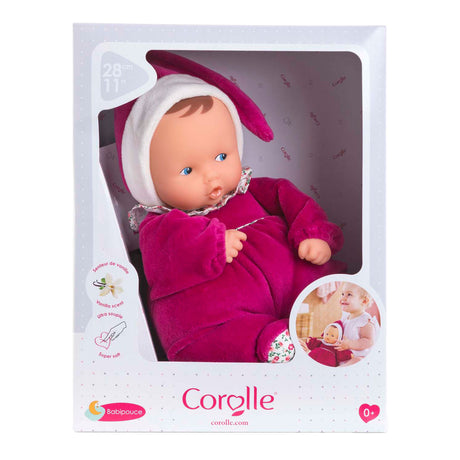 Corolle babipouce - muñeca granadina rosa, 28cm