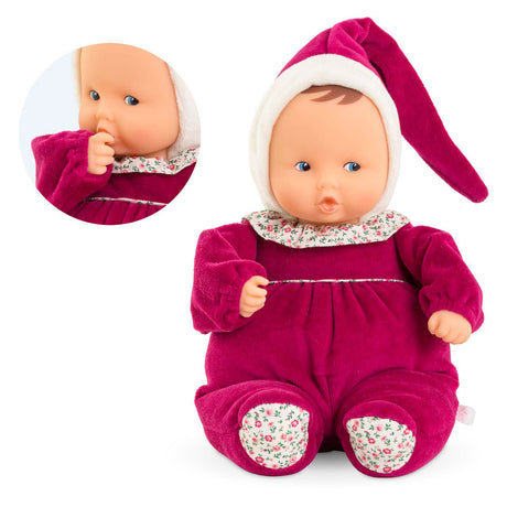 Corolle babipouce - muñeca granadina rosa, 28cm