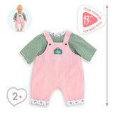 Camiseta y peto Corolle para muñeca bebé, 42cm