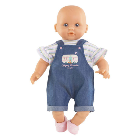 Mono vaquero Corolle con camiseta pequeño explorador - 30cm