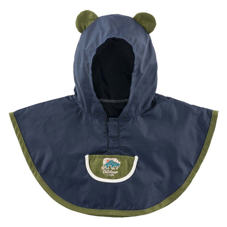 Corolle disfraz de muñeca poncho de lluvia pequeña exploradora 30cm azul.