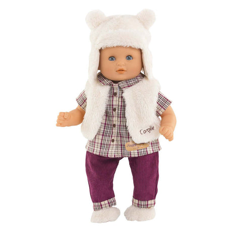 Muñeca Corolle conjunto de invierno disfraz pequeña exploradora 30cm - ropa para muñecas.