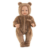 Mono con oso pardo y banderines Corolle - 42 cm