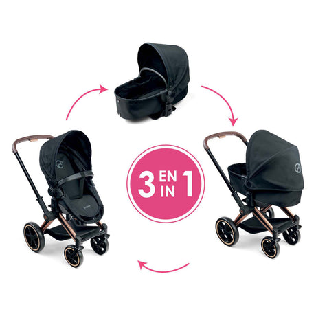 Cochecito para muñecas Corolle 3 en 1 - 36 42cm