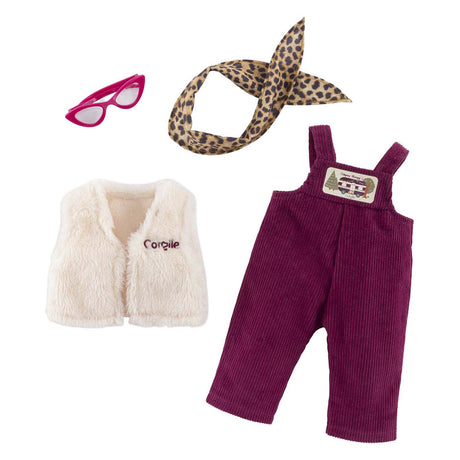 Conjunto chic explorador ropa muñeca Corolle 36cm accesorio.