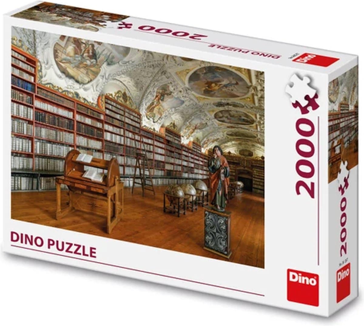 Dinotoys dino puzzle del salón teológico - 2000 piezas