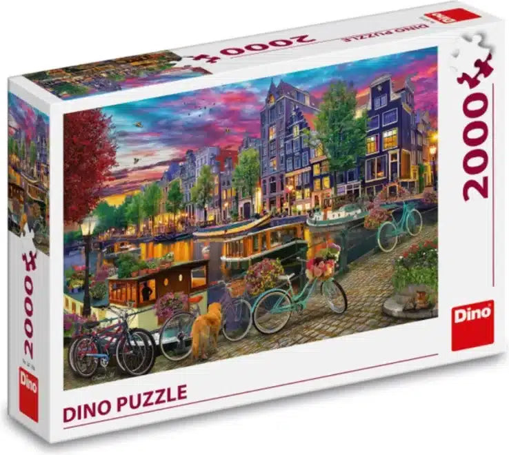 Dinotoys rompecabezas de dinosaurios pintado amsterdam - 2000 piezas