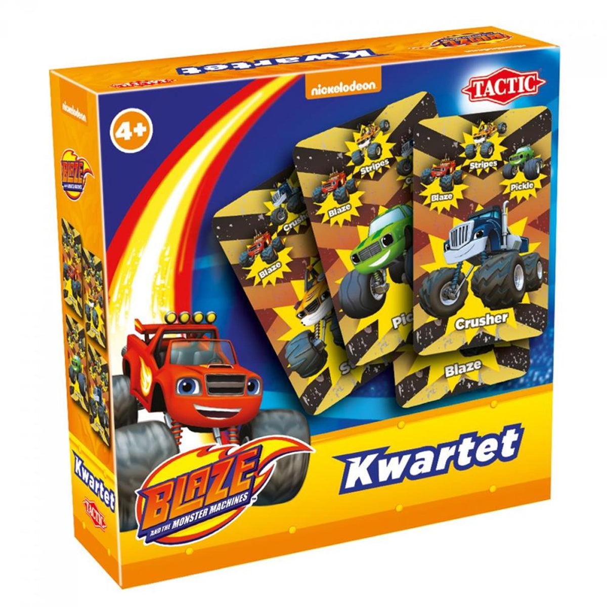 Tactic blaze quartet – juego de cartas – juego infantil – a partir de 4 años – 2-4 jugadores