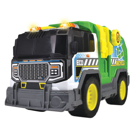 Dickie Toys - carro de basura - camión - luz y sonido - a partir de 3 años