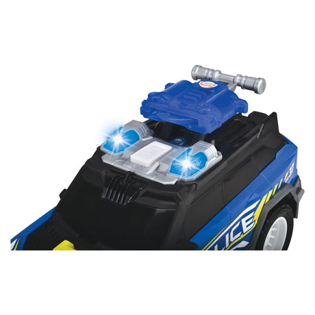 Dickie Toys - SUV de policía - coche de policía - dron - luz y sonido - a partir de 3 años