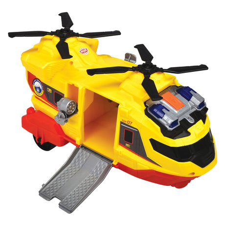 Dickie Toys - helicóptero - hospital - luz y sonido - a partir de 3 años