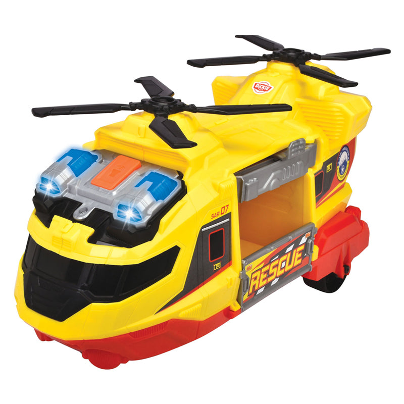 Dickie Toys - helicóptero - hospital - luz y sonido - a partir de 3 años