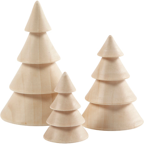 Empresa creativa https: www.cchobby.nl árboles-de-navidad-de-madera-h-5-7-5-10-cm-d-3-5-5-4-6-7-cm-3-piece-1-box