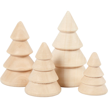 Empresa creativa https: www.cchobby.nl árboles-de-navidad-de-madera-h-3-3-4-3-5-3-6-3-cm-d-2-3-3-3-2-4-cm-4-piece-1-box