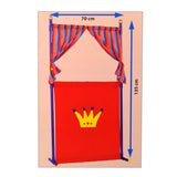Teatro de muñecas Simba con 4 títeres de mano