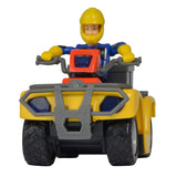Simba bombero sam juguete quad con figura - vehículo de acción.