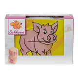 Puzzle de bloques Eichhorn de 6 piezas.