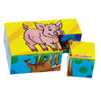 Puzzle de bloques Eichhorn de 6 piezas.