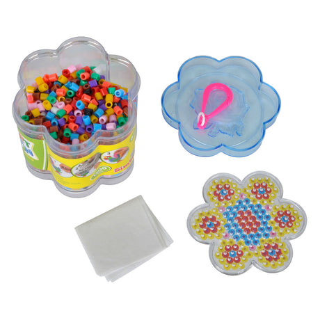 Simba art fun juego de cuentas termoadhesivas flor mariposa