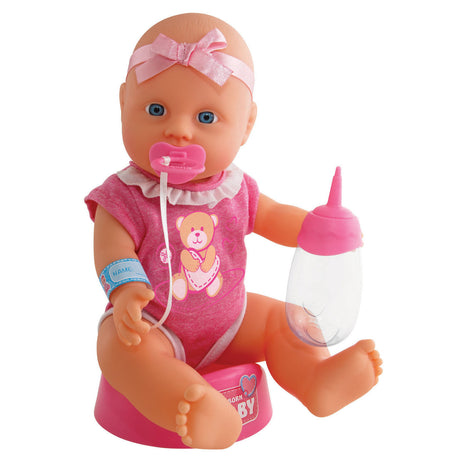 Muñeco recién nacido con accesorios, 4 uds.