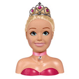 Cabeza de princesa Simba para peinado y maquillaje.
