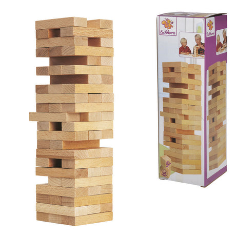Torre apilable de madera Eichhorn, 54 uds.